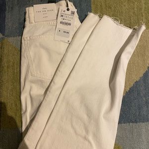 Zara white jeans